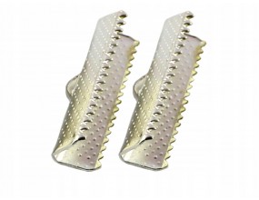 Końcówka rzemienia sznurka wstążki 25x8x6mm 4szt