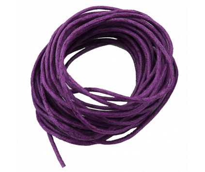 Sznurek Jubilerski Bawełniany Woskowany 2mm 3m