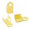 Końcówka zakończenie sznurka 9x3.5x4mm 50szt złoty
