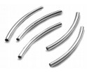 RURKA ŁUK Przekładka 25x2mm k srebrny ciemny 10szt