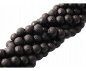 KORALIKI PERŁY SZKLANE GNIECIONE 8mm SZNUR 52szt