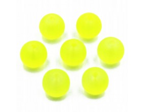 KORALIKI MROŻONE SZKLANE 8mm neon 14szt