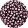 PERŁA PERŁY PEREŁKI SZKLANE 6mm brązowy jasny 30sz