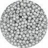 PERŁA PERŁY PEREŁKI SZKLANE 4mm siwy 50sztuk