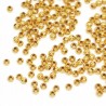 Kule kuleczki dystansowe 3mm kolor złoty 100szt