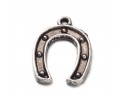 Zawieszka metal Podkowa 16mm CHARMS 10szt