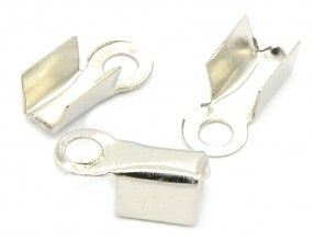 Końcówka zakończenie sznurka 9x3.5x4mm 50szt jasny