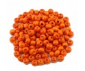 KORALIKI DREWNIANE DREWNO POMARAŃCZ 6mm 150szt