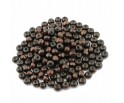 KORALIKI DREWNIANE DREWNO BRĄZ 6mm 150szt