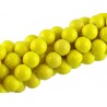KORALIKI SZKLANE POWLEKANE sznur 8mm 50 sztuk kula