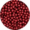 PERŁA PERŁY PEREŁKI SZKLANE 4mm bordowy 50 szt