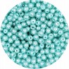 PERŁA PERŁY PEREŁKI SZKLANE 4mm błękitny 50szt
