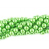 PERŁY SZKLANE PERŁA SZNUR 8mm koraliki 55 szt.