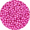 PERŁA PERŁY PEREŁKI SZKLANE 4mm róż 50szt