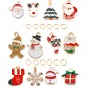ZAWIESZKI CHARMS DO BRANSOLETEK PREZENT NA ŚWIĘTA MIKOŁAJKI ZESTAW 12+12