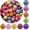 ZESTAW DO RÓŻAŃCA KORALIKI AKRYLOWE JEZUS Z JEZUSEM 8mm MIX 100szt