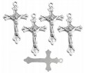 ZAWIESZKI CHARMS KRZYŻYKI INRI 32mm KRZYŻE KRZYŻ NA RÓŻANIEC JEZUS 6szt