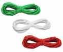 Sznurek Jubilerski Bawełniany Woskowany Mikołajki Święta 1mm 3x5m