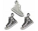 Zawieszka metalowa charms BUT BUCIK TRAMPEK 12x16mm 3szt