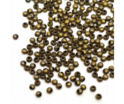 Kulki Dystansowe Przekładki 3mm 100szt Złoty Ant.