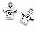 ZAWIESZKI CHARMS KOSZULKA PIŁAKRSKA ZAWIESZKA WISIOREK BRELOKA 18,5mm 12sz