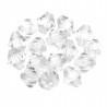 Koraliki Szlifowane Diamenciki 8mm 20szt Białe