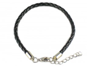 BAZA BRANSOLETKI MODUŁOWEJ 20 cm. 1 szt. czarna