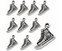 ZAWIESZKI CHARMS BUT BUCIK TRAMPEK ZAWIESZKA WISIOREK DO BRELOKA 16mm 12szt