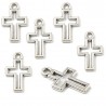 ZAWIESZKA KRZYŻ KRZYŻE DO RÓŻAŃCA BRANSOLETKI KRZYŻYK KONTUR 17mm 10szt
