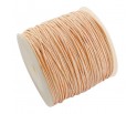 Sznurek Jubilerski Woskowany BRZOSKWINIOWY 1mm 10m