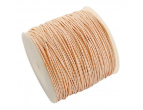 Sznurek Jubilerski Woskowany BRZOSKWINIOWY 1mm 10m