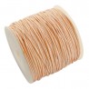 Sznurek Jubilerski Woskowany BRZOSKWINIOWY 1mm 10m