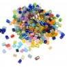 KORALIKI DROBNE SEEDS SUTASZ 2MM SZKLANE RURKI 20gram MIX