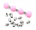 DROBNE PRZEKŁADKI DO KORALIKÓW RURKI KWIATKI 5/3,5mm KORALIKI GRATIS 20sz
