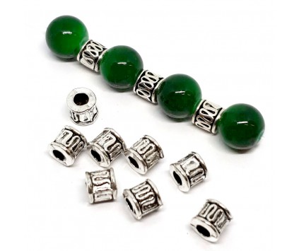 DROBNE PRZEKŁADKI DO KORALIKÓW RURKI FALA 5/5mm KORALIKI GRATIS 20sz
