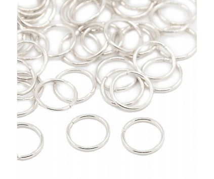 OGNIWA OGNIWKA 10mm KÓŁECZKA MONTAŻOWE 100sz JASNE