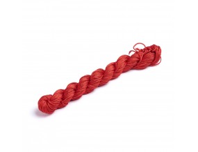 SZNUREK TOPLIWY NYLONOWY DO Shamballa Makrama CZEROWNY WIĄZKA 24M