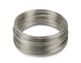 Baza Naszyjnika Drut Pamięciowy na Szyję 11cm Metalowy 10 obręczy kolor Platynowy