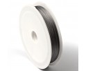 LINKA JUBILERSKA STALOWA POWLEKANA KOLOR SREBRNY 0,38mm 50m SZPULA