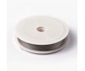 LINKA JUBILERSKA STALOWA POWLEKANA KOLOR SREBRNY 0,38mm 50m SZPULA
