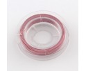 LINKA JUBILERSKA STALOWA POWLEKANA RÓŻOWA 0,38mm 10m SZPULA
