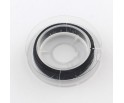 LINKA JUBILERSKA STALOWA POWLEKANA CZARNA 0,38mm 10m SZPULA