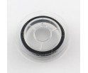LINKA JUBILERSKA STALOWA POWLEKANA CZARNA 0,38mm 10m SZPULA