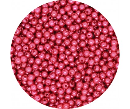 Koraliki ozdobne 8mm granatowe 10szt akrylowe