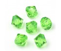 KORALIKI AKRYLOWE SZLIFOWANE DIAMENCIKI 8mm 50szt ZIELONE