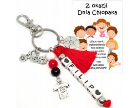 BRELOK IMIE PREZENT DZIEŃ CHŁOPAKA PASOWANIE ROZPOCZĘCIE ROKU WITAJ SZKOŁO