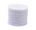 GUMKA do robienia bransoletek Rozciągliwa 1mm BIAŁA 18~20 metrów