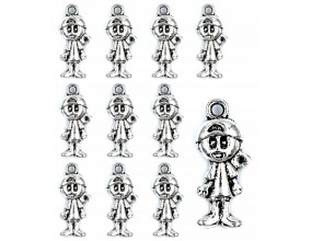 ZAWIESZKI CHARMS CHŁOPIEC CHŁOPCZYK ZAWIESZKA WISIOREK BRELOKA 18,5mm 12sz