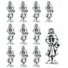 ZAWIESZKI CHARMS CHŁOPIEC CHŁOPCZYK ZAWIESZKA WISIOREK BRELOKA 18,5mm 12sz