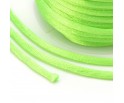 Sznurek Jubilerski Satynowy Nylonowy Błyszczący 1,5mm 15m Szpula Neonowy